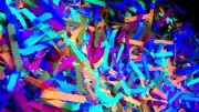 BLACKLIGHT CONFETTI - Multicolor - Bright - Glow - Neon UV - Party - Rave - Plur