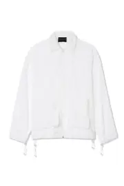 BNWT SIR THE LABEL BLANC LUCIEN ZIP JACKET - SIZE 4/14 AU/10 US (RRP $380)