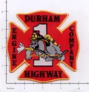 North Carolina - Durham Engine 1 Fire Dept Patch