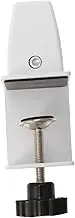 jojofuny Aluminium Alloy Desk Partition Clip Easy Installation Versatile Use for Office Home No Drilling Required Panel Support for Enhanced Focus