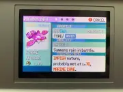Shiny Kyogre (Marine Cave Event) From Pokemon Emerald GBA (Untouched) Home