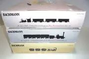 BACHMANN HO SCALE TRAIN SETS MIB DEWITT,JOHN BULL,LAFEYETTE WITH BOXES VINTAGE