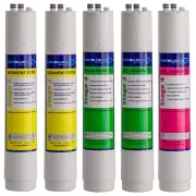 Pure Blue H2O 5 Pack Annual Replacement Filters for Four Stage Reverse Osmosi...