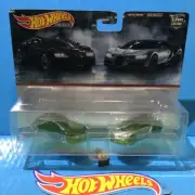 2024 HOT WHEELS CAR CULTURE 2 PACK ‘16 BUGATTI CHIRON & VEYRON LUXURY SUPERCARS