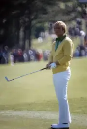Jack Nicklaus during Thursday play at Augusta National. Augu - 1973 Old Photo 6