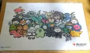 y19 Playmat Chibi Character Magic Supply TCG Japan Collector Anime Manga Game C