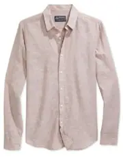 American Rag Men's Long-Sleeve Linen Shirt, Amphora, 2XL