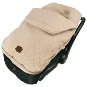 JJ Cole Bundle Me Car Seat Stroller Cover Baby Bunting Bag Plush Faux Shearling