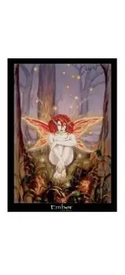 FAIRIES ART POSTER ~ EMBER 23x35 Ruth Thompson Fairy Faery Fantasy