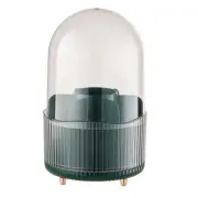Makeup Brush Holder Organizer with Lid, 360°Rotating Makeup Brush Organizer2967