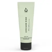 Avocado Zinc Natural Physical Sunscreen SPF50 100ml