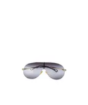 Chloé Eyewear Aly Shield Frame Sunglasses One size Blue