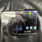 A-038 2.4Ghz USB Wireless Gaming Controller Gamepad - For PC/Laptop Android