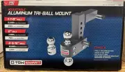 NEW Tow Smart Adjustable Tri-ball Mount 1-7/8 Ball