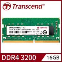 在飛比找PChome24h購物優惠-Transcend 創見 16GB JetRam DDR4 