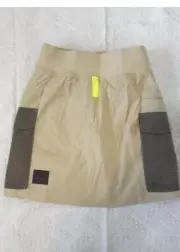 NWT$98 Lululemon Multi-Pocket Cargo HR Hiking Skirt Prosecco Tan Size 2