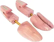 [FootFitter] Shoe Trees for Men & Women, Wide Heel Split Toe, Aromatic Cedar Boot & Shoe Shaper - USA Grown Cedar Wood