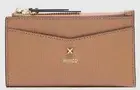 ❤❤❤ MIMCO D-VINE SLIM LEATHER WALLET PURSE In CARAMEL /GOLD TONE HARDWARE NEW