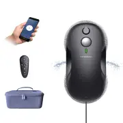 TOSIMA W3 Window Cleaner,Two Leavels Water Spray+Variable Suction + Dual Direction Water Spray + Japanese Brushless Moto
