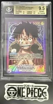 BGS 9.5 One Piece OP05-060 L* Monkey.D.Luffy Alt Art - English-Awakening New Era