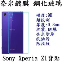 在飛比找Yahoo!奇摩拍賣優惠-SONY Xperia Z1 C6903 後膜 背貼  強化