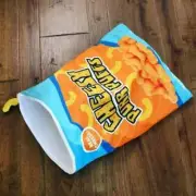 NEW Quirky Kitty Cheesy Puffs Crinkle Play Sack Cat toy Kitten T39