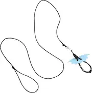 Happyyami 1 Set Adjustable Lizard Harness Leash for Small Reptiles Comfortable Durable Design for Outdoor Activities for Bearded Dragons and Other Small Pets