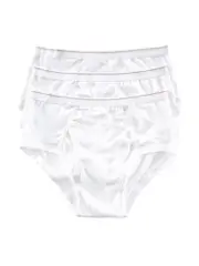Lowes Fly Front Brief 3 Pack White