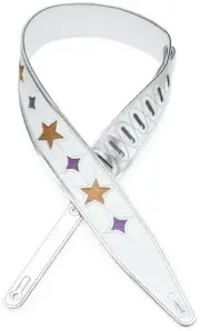 Levy's x Jodi Head '70s Icon Series Leather Guitar Strap - Funky Boots