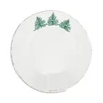 Vietri Melamine Lastra Holiday Large Shallow Serving Bowl