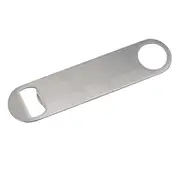 Speed Bottle Opener Stainless Steel Beer Flat Bar Cap Bartender Blade Sublimation Drink Heavy Duty Can Solid Kitchen Remover Restaurant Hang Silver