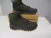 Merrell Thermo Kiruna Mid Shell Zip Lace Boots Green Olive Womens Sz 11
