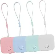 Operitacx Portable Auto-Shrink Body Measuring Tape 1.5m 4pcs Kit Boys and Girls Adults Inches Centimeters Sewing Tailoring Tool