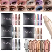 Eyeshadow Stick Set Bright Colored Contouring And Highlight Eyeshadow Stick