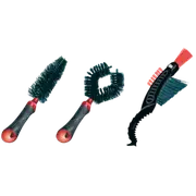Weldtite Bike Cleaning Brush Set x3