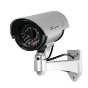 Dummy Security Camera Fake 5 Inch IR Flashing Light Surveillance CCTV Indoor