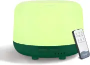 300ML Aromatherapy Diffuser for Home, Quiet Diffuser for Essential Oils with Rem