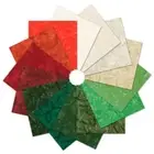 Jelly Roll Artisan Batik Prisma Dye Holiday Colorstory Roll-Up Precuts M493.36