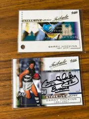 AFL 2002 Select Tribute Signature Redemption Card Garry Hocking Geelong