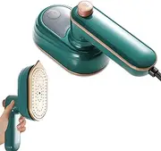 Garment Steamer lron, Mini Clothes Iron, Portable Mini Hand-held Travel Ironing Machine, Hand-held Dry and Wet Ironing Machine, Micro Steam Iron,Suitable for Home and Travel(Green)