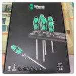 (LEO五金工具)附發票 德國WERA 怪牙起子6隻組  334/6 起子組 鍍鈦怪牙起子  附掛式收納架