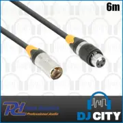 Power Dynamics CX104-6 177938 DMX Cable IP65 XLR M-F 6m