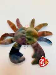 Claude The Crab Beanie Baby, Ty Beanie Baby, Very Rare Tag Errors
