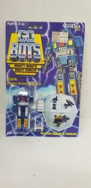 Vintage 1983 Tonka Go Bots Tank Enemy Robot Destroyer MOC (New) Sealed Shelf E2