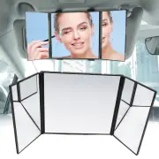 3 Way Folding LARGE Car Sun Visor Mirror Vanity Makeup Women Home Cosmetic Shade (for: Volkswagen)