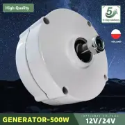 500W Wind turbine Generator PMG For DIY 12/24V AC DC Dynamo Water Turbine Energy