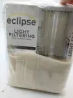 Eclipse Light Filtering Grommet Panel Curtain 52in x 95in Ivory