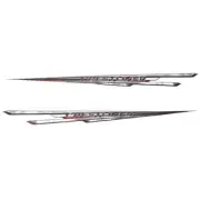 3M Boat Decal 153099 | Crestliner 103 X 8 3/8 Inch Red (Set of 2)