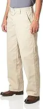 Red Kap Men's Premium Red-E-Permanent Press Industrial Work Pant Tan 8oz TouchTex II Twill
