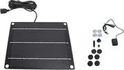 6W Solar Powered Fountain Monocrystalline Silicon Solar Panel Water Pump Landscape for Outdoor Garden Lawn Terrace